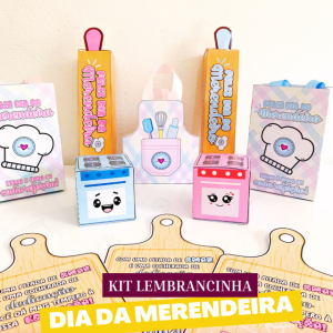 Kit Lembrancinhas Dia da Merendeira/Merendeiro – Homenagem Especial para Quem Cuida com Carinho