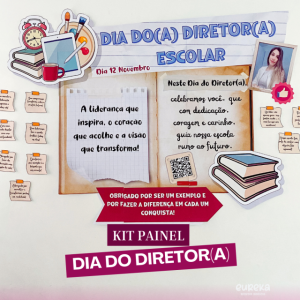 Kit Painel Dia do Diretor(a): Uma Homenagem Cheia de Significado!