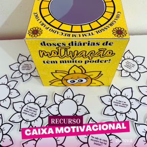 Caixa de Cartões Motivacionais "Setembro Amarelo"