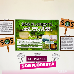 Kit Painel SOS Florestas do Brasil