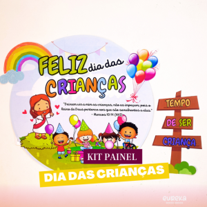 Kit Painel Dia das Crianças Cristão