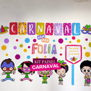 Kit Painel Carnaval: Sua Sala de Aula no Ritmo da Folia!