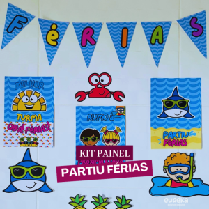 Kit Painel Partiu Férias