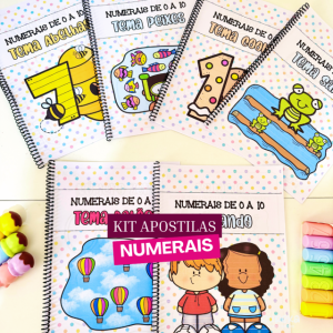 KIT APOSTILAS NÚMEROS 0 A 10 – EDUCAÇÃO INFANTIL
