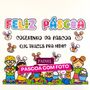 Painel Lúdico de Páscoa – Encanto e Alegria na Sua Sala de Aula!