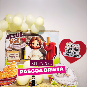 Kit Painel Páscoa Cristã