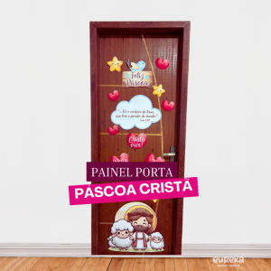 Painel Porta Páscoa Cristã