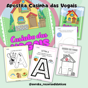 Casinha das Vogais: Uma Aventura do Alfabeto!
