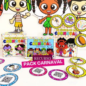 Pacote Pedagógico de Carnaval: Aprender Nunca Foi Tão Divertido!