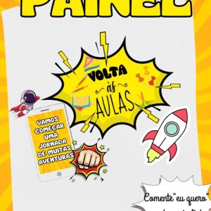 Painel de Volta às Aulas: Jornada de Aventuras! - Fundamental 1 e Fundamental 2