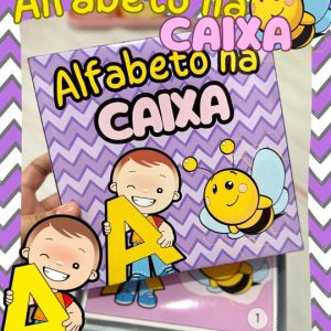 Alfabeto na Caixa - Explorando o Mundo das Letras de Forma Divertida!