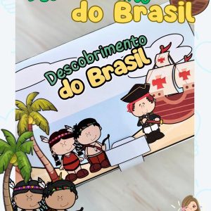 Livro 3D Descobrimento do Brasil