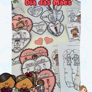 Kit Cartões Dia das Mães