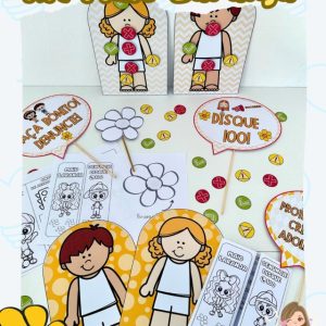 Kit Maio Laranja: Carinho e Amor