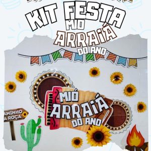 Kit Festa - Mió Arraiá