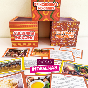KIT CAIXAS CULTURA INDÍGENA: SABERES QUE ENCANTAM E ENSINAM!