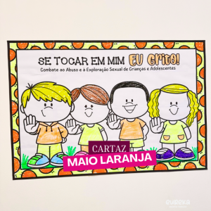 Cartaz Colaborativo – Maio Laranja
