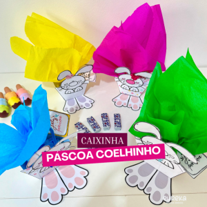 CAIXINHA DE PÁSCOA PARA ENCANTAR A TURMINHA!