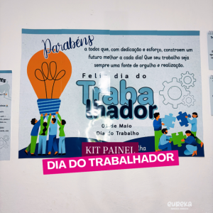 KIT PAINEL DIA DO TRABALHADOR