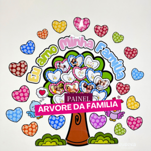 PAINEL ÁRVORE "EU AMO MINHA FAMÍLIA