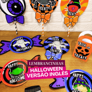 LEMBRANCINHA GULOSEIMAS HALLOWEEN VERSÃO EM INGLÊS
